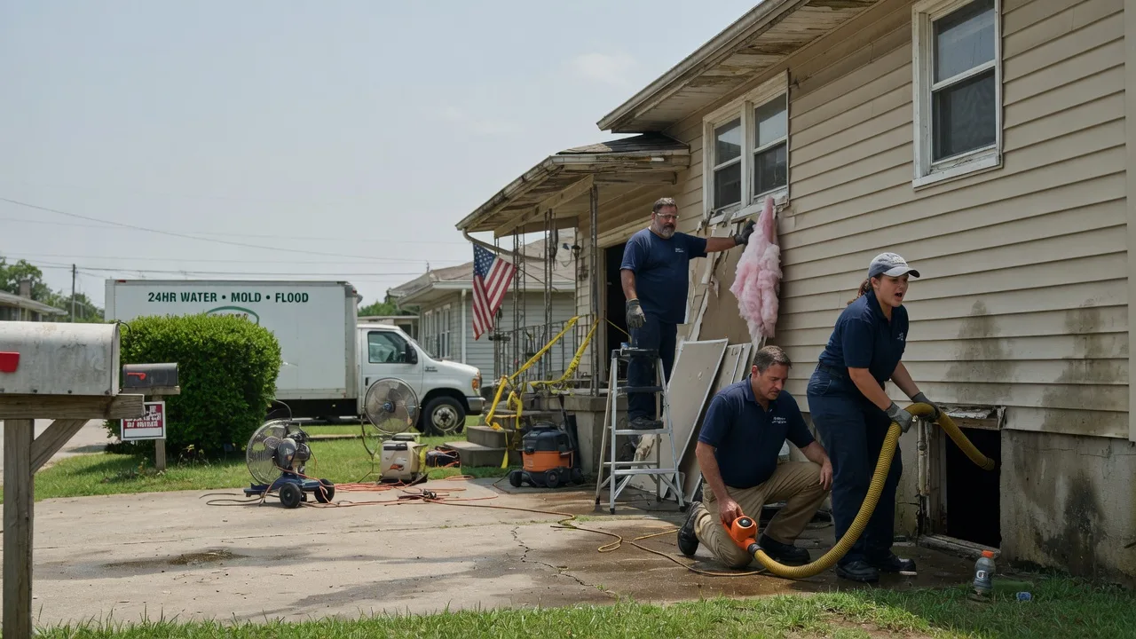 Water Damage Repair in Galatia, IL near me
